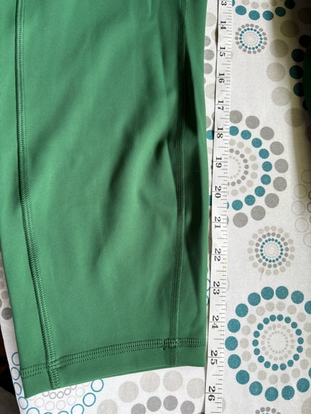 NWOT- 16 Buttery soft Kelly /Emerald Lululemon Performance wt Pockets Leggings - Picture 5 of 8